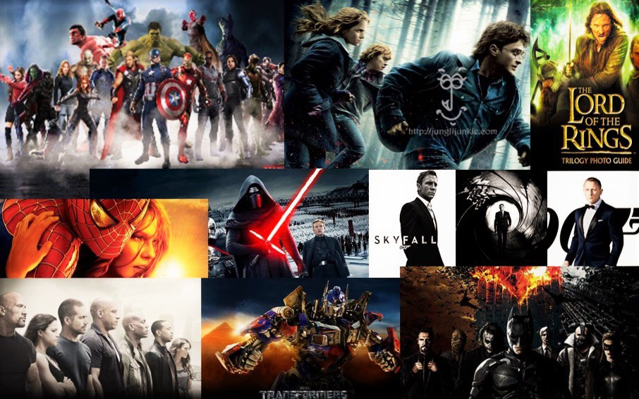 The most successful franchises in cinema.