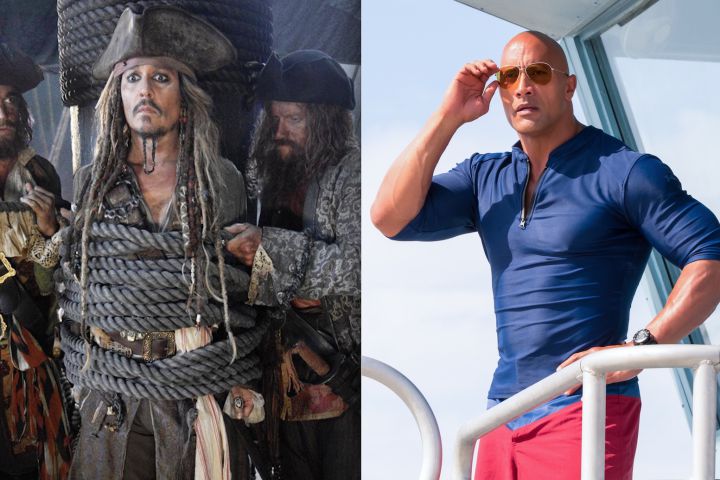 Pirates 5 sails, Baywatch sinks..